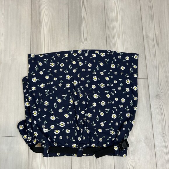 Duluth Womens Small Heirloom Gardening Skort With Belt Bag Hiking Navy Floral - Picture 9 of 13